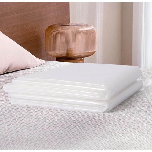 King/Cal King Mattress Bag for Moving and Storage, Clear Plastic Cover- 2 Pack - Picture 6 of 6